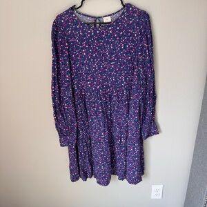 A New Day long sleeved polka dot dress